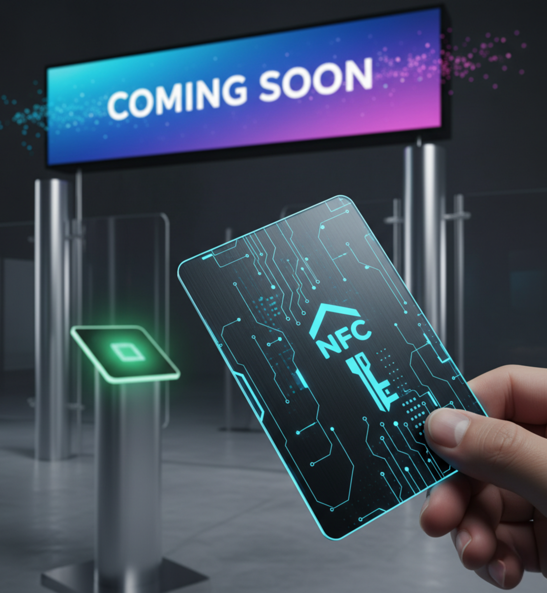 NFC Access Cards for Guest Entry